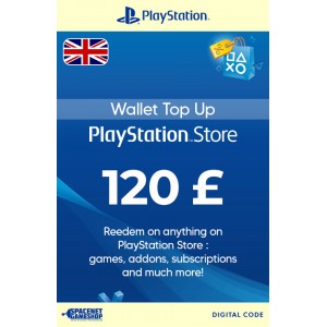 PSN Card £120 GBP [UK]